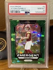 2024 Panini Prizm - Emergent Jayden Daniels #2 Green Ice Prizm (RC) PSA 10 GEM