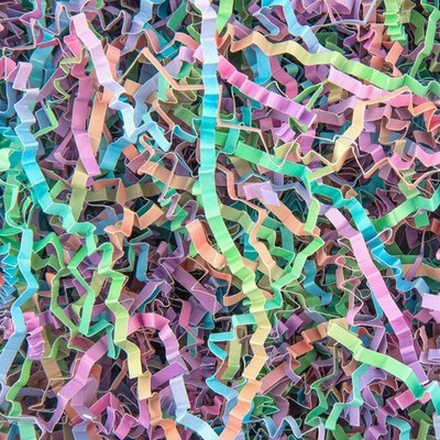 1/2 LB Crinkle Cut Paper Shredded Filler Paper for  Baskets  Box Confetti Shreds