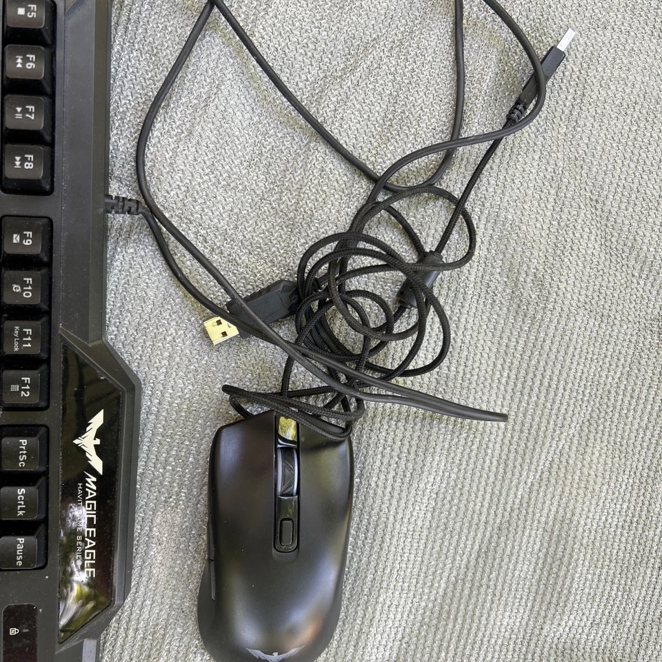 Havit Magic Eagle Game Series Wired Keyboard Backlit MODEL HV-KB558CM  BLACK (F1 - Image 3 of 4