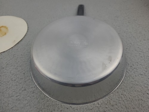 LEGGI NOS Vintage Sears 10" PENTOLA Alluminio Dupont Teflon USA - Foto 11 di 19