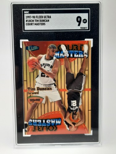 Tim Duncan #18 1997 Ultra Court Masters card