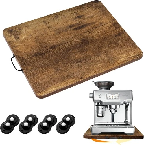 Appliance Slider Sliding Tray for Coffee Maker 360° Rolling Kitchen Countertop