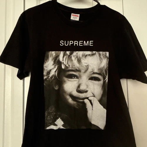 Tee shirt noir Supreme FW15 Crybaby M authentique rare
