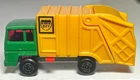 Matchbox Lesney #38 Green/Yellow Refuse Truck "State City" (Red Lever)
