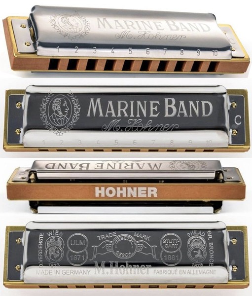 ARMÓNICA HOHNER MARINE BAND G SOL NUEVA A ESTRENAR C/CODIGO GRATIS 30 DÍAS TUTOR