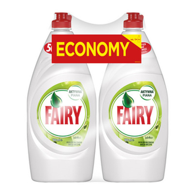 8001090208071 Fairy płyn do mycia naczyń jabłkowy 2x900ml Procter & Gamble