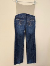 American Star maternity jeans embellished pockets SZ SM