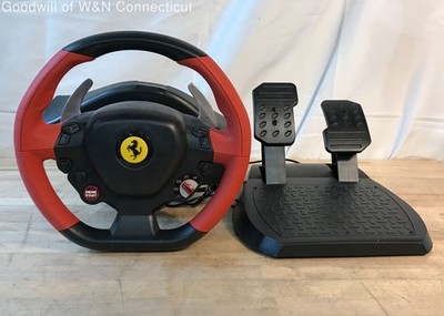 Thrustmaster Ferrari 458 Spider Racing Wheel & Pedals Set for Xbox One