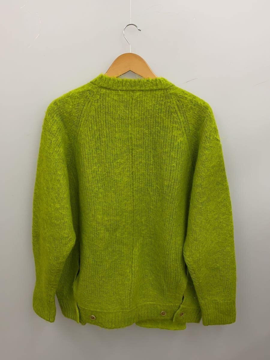 STEIN CARDIGAN KID MOHAIR KNIT (THICK S WOOL Green ST.695 STEIN CARDIGAN KID MOHAIR KNIT (THICK S WOOL Green ST.695