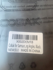 Funda tipo folio negra CoBak para tablet Samsung Angles, MPN X002DI3VFB