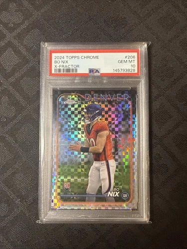 2024 TOPPS CHROME 206 BO NIX X-FRACTOR