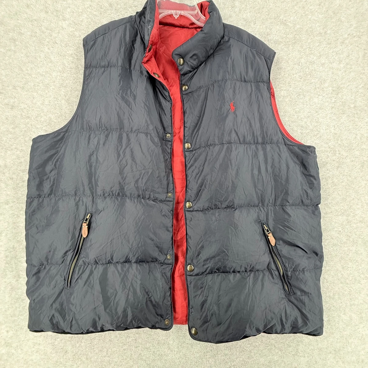Ralph Lauren Puffer Jacket Red Coats, Jackets & Vests for Men for