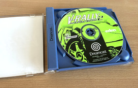V Rally 2 Expert Edition Sega Dreamcast Game Complete PAL