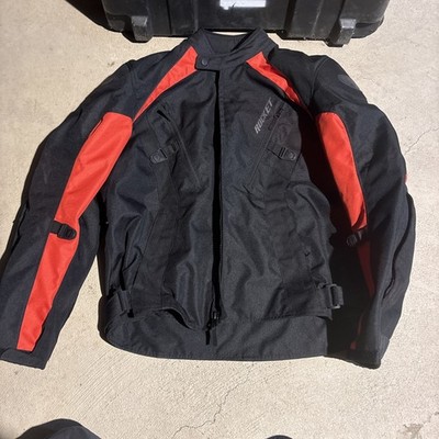 Joe rocket Egomaniac Large Men s Armored Motorcycle Jacket W/ Liner