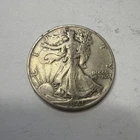1941 Walking Liberty Silver Half Dollar - Denver Mint - 90% Silver Coin