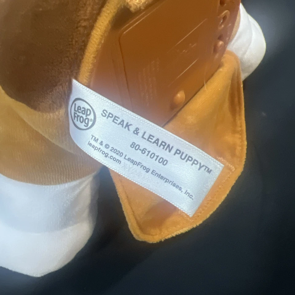 Leapfrog Speak And Learn Puppy With Talk Back Feature. Pre-owned Great Condition - Image 4 of 4