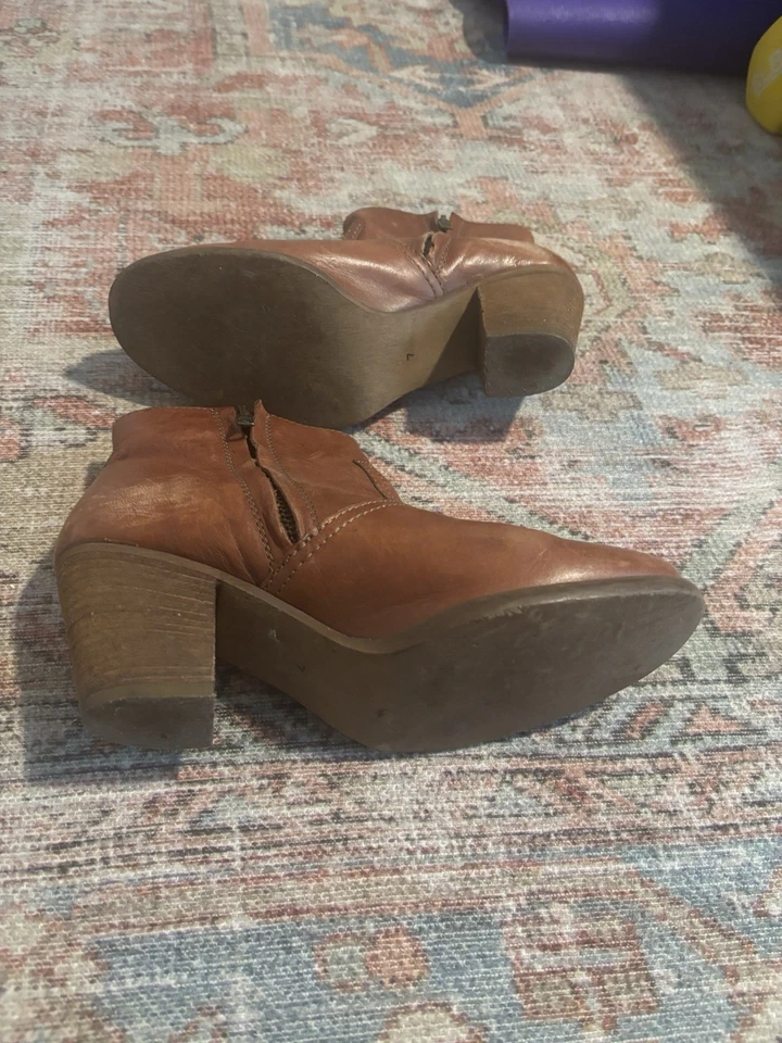 Botines Madewell de cuero camel talla 7 Foto 4 de 4