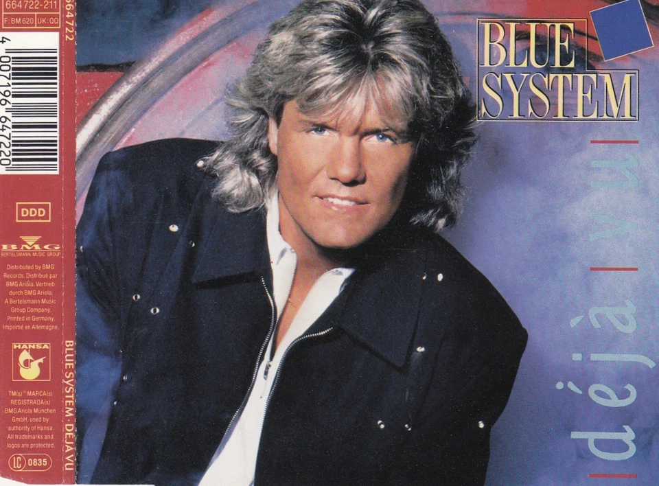 BLUE SYSTEM Déjà Vu MCD 1991 RAR & WIE NEU DIETER BOHLEN MODERN TALKING - Bild 2 von 4