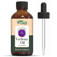 Organic  Verbena 100% Pure & Natural Essential Oil - 118ml  LONG EXPIRY