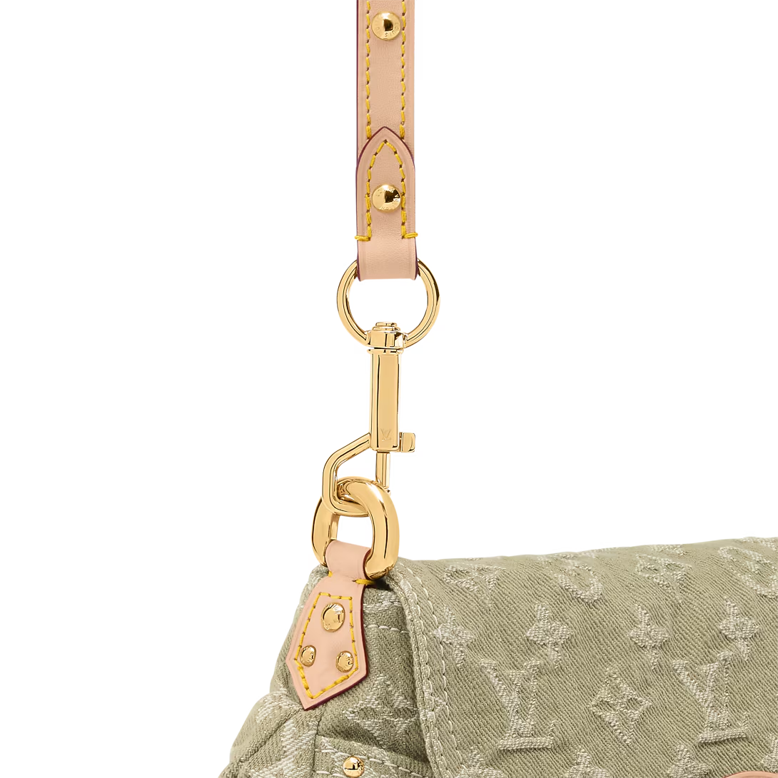 NEW Louis Vuitton Monogram Sunset Shoulder Bag Khaki M27210