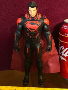 black superman toy