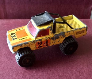 matchbox 4x4 open back truck