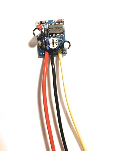 Car Module Convert Constant ON signal to adjustable 0-10 sec single pulse 12V  - 第 1/7 張圖片