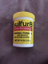 Sulfur8 Medicated Moisturizing Dandruff Relief Deep Conditioner, 4 oz