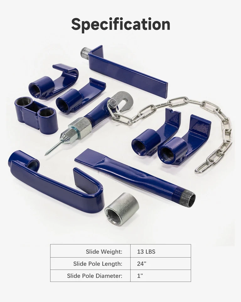 Juego de ejes de rodamiento de reparación de abolladuras de martillo deslizante de 13 lb 18 Foto 4 de 4