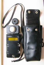 Milnolta Flash Meter III with original case I bought it new 