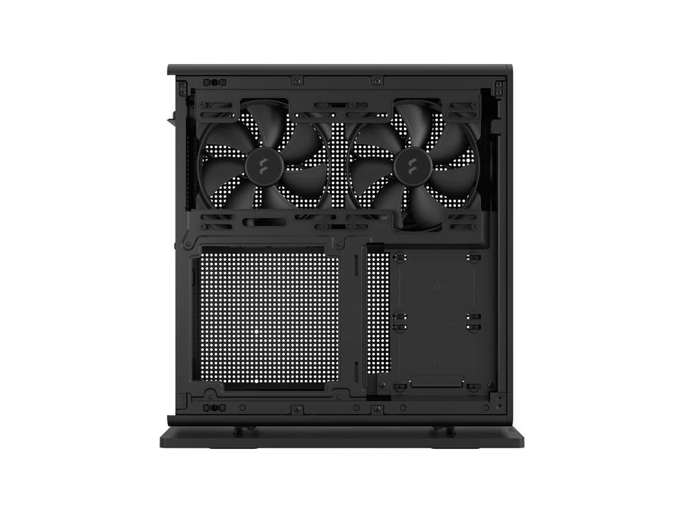Fractal Design Ridge Black Mini-ITX Slim Small Form Factor Console PC Case with - Image 4 of 4