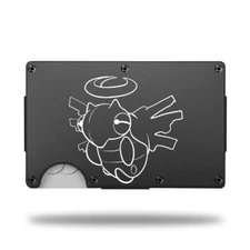 Custom Laser Engraved Wallet - SHEDINJA - GREAT GIFT WALLET