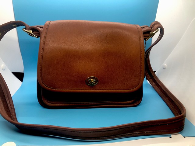 vintage leather coach purse
