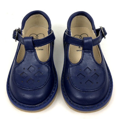 Little Bird by Jools Oliver T-Strap Buckle Leather Shoes Infant US