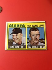 1967 Topps - 1967 Rookie Stars #341 Bill Sorrell, Dick Dietz (RC) VG-EX