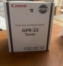 NEW SEAL GENUINE Canon GPR-23 Black Toner Cartridge 0452B003AA FREE SHIP