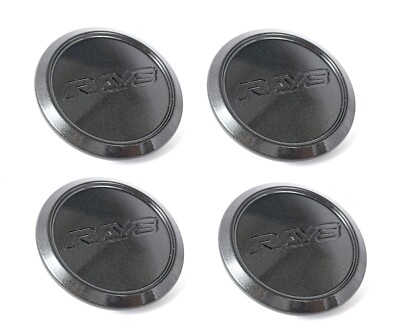 Rays Volk Racing Center Cap Low Type Diamond Dark Gunmetal 4PC WCZE40ULTDX