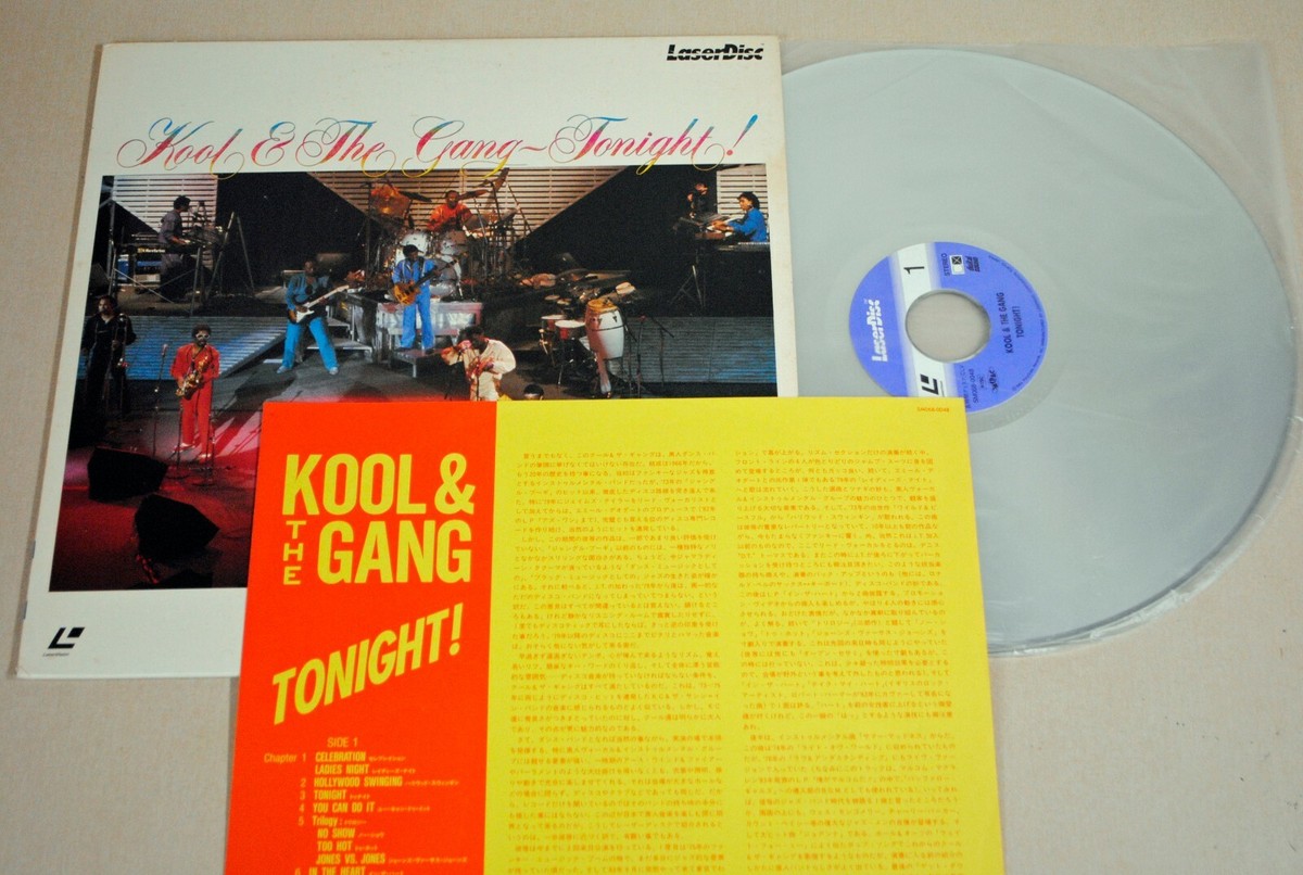 Kool & the Gang / Tonight! Laserdisc JAPAN LD SM068-0048 | eBay