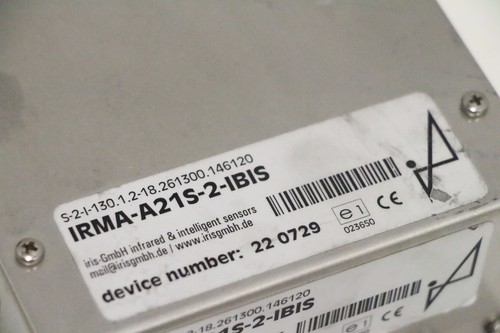 Iris IRMA-A21S-2-IBIS GmbH Sensor Control Unit S-2-I-130.1.2-18.261300.146120 - Picture 3 of 8