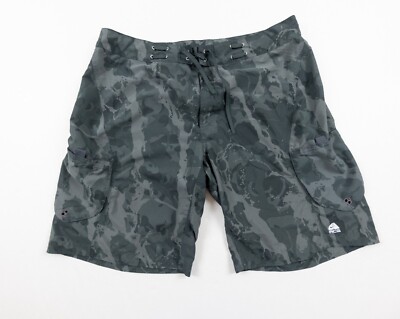パンツ NIKE ACG Swim Shorts S Nike ACG Shorts Mens 38 Gray Cargo Boardshorts Swim Trunks