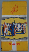 "Senoussi No. 16 leicht" Schachtel f&uuml;r 10 Zigaretten Karton um 1955 (101605)