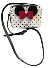 kate spade new york X Disney Minnie Mouse Women's Crossbody Bag Polka Dot Bow