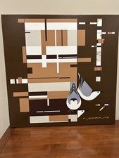 Charley Harper Giclee, Birch, Bark and Birds