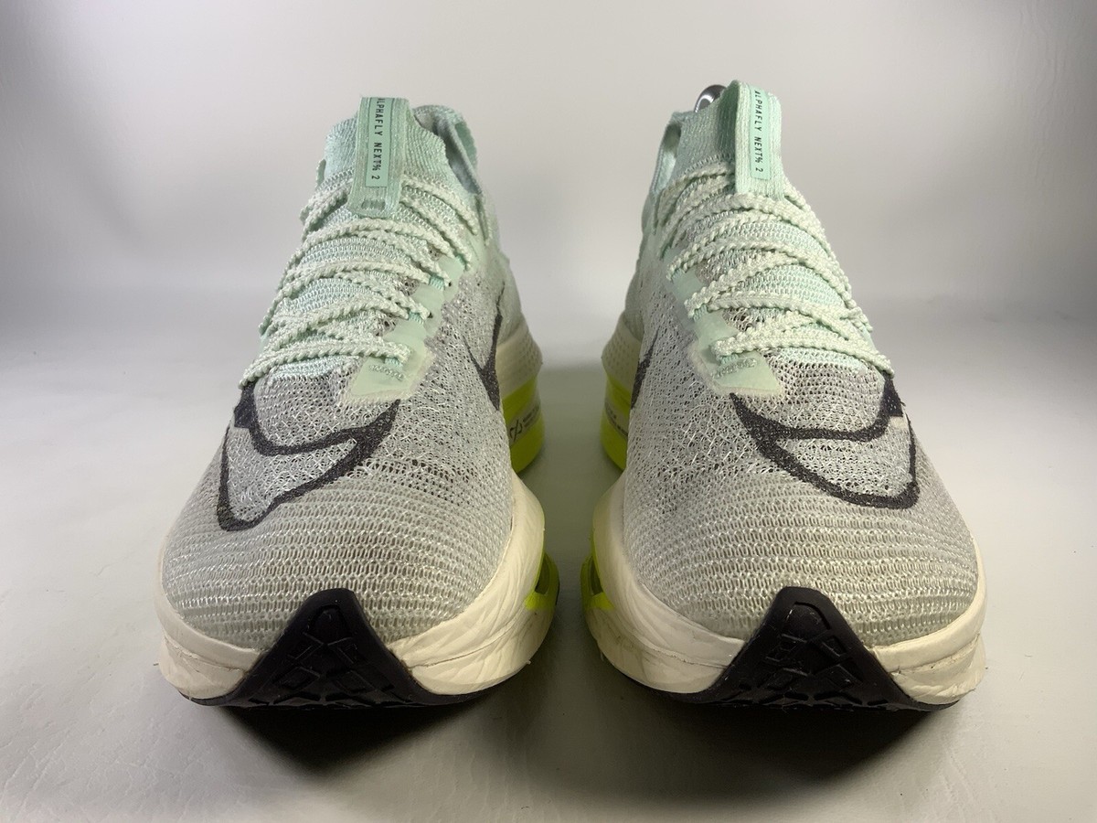 Nike Air Zoom Alphafly Next% 2 Mint Foam Volt Women's Size Nike Air Zoom Alphafly Next% 2 Mint Foam Volt Women's Size