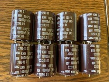 8 nuovi condensatori filtro principale 10000 uf 80v Sansui G-9000 G-9000DB AU-919