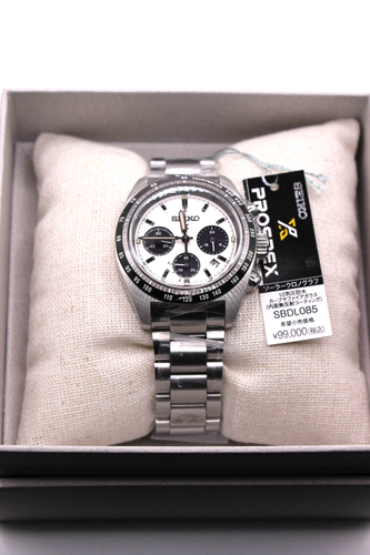 SEIKO SBDL085 SPEEDTIMER Reloj Prospex Solar Cronógrafo Panda Hombre Plata JP - Imagen 3 de 19