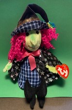 Nice SCARY Witch Halloween TY Beanie Babies with Original Tag 2000