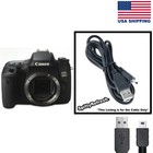 Canon Eos 760D Camera Usb Cable Transfer Charger Replacement
