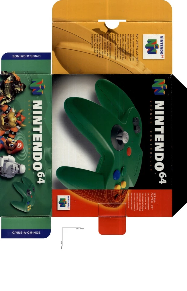 Nintendo 64 Controller Box - Photoshop Art To Print - Image 3 of 4
