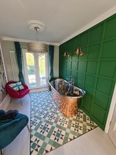 Copper & Chromium Alloy Bathtub Dual Layer Commercial Standard 1800mm